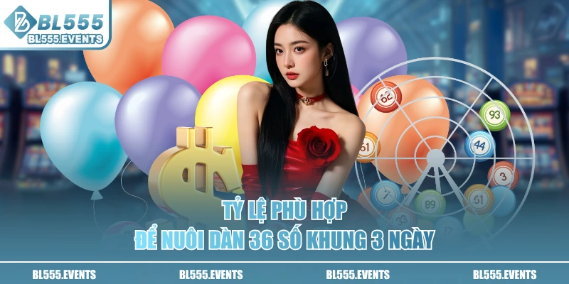 Tỷ lệ phù hợp để nuôi dàn 36 số khung 3 ngày